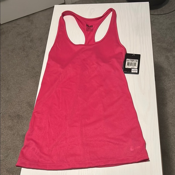 Pink Racerback Tank Top - Picture 1 of 5